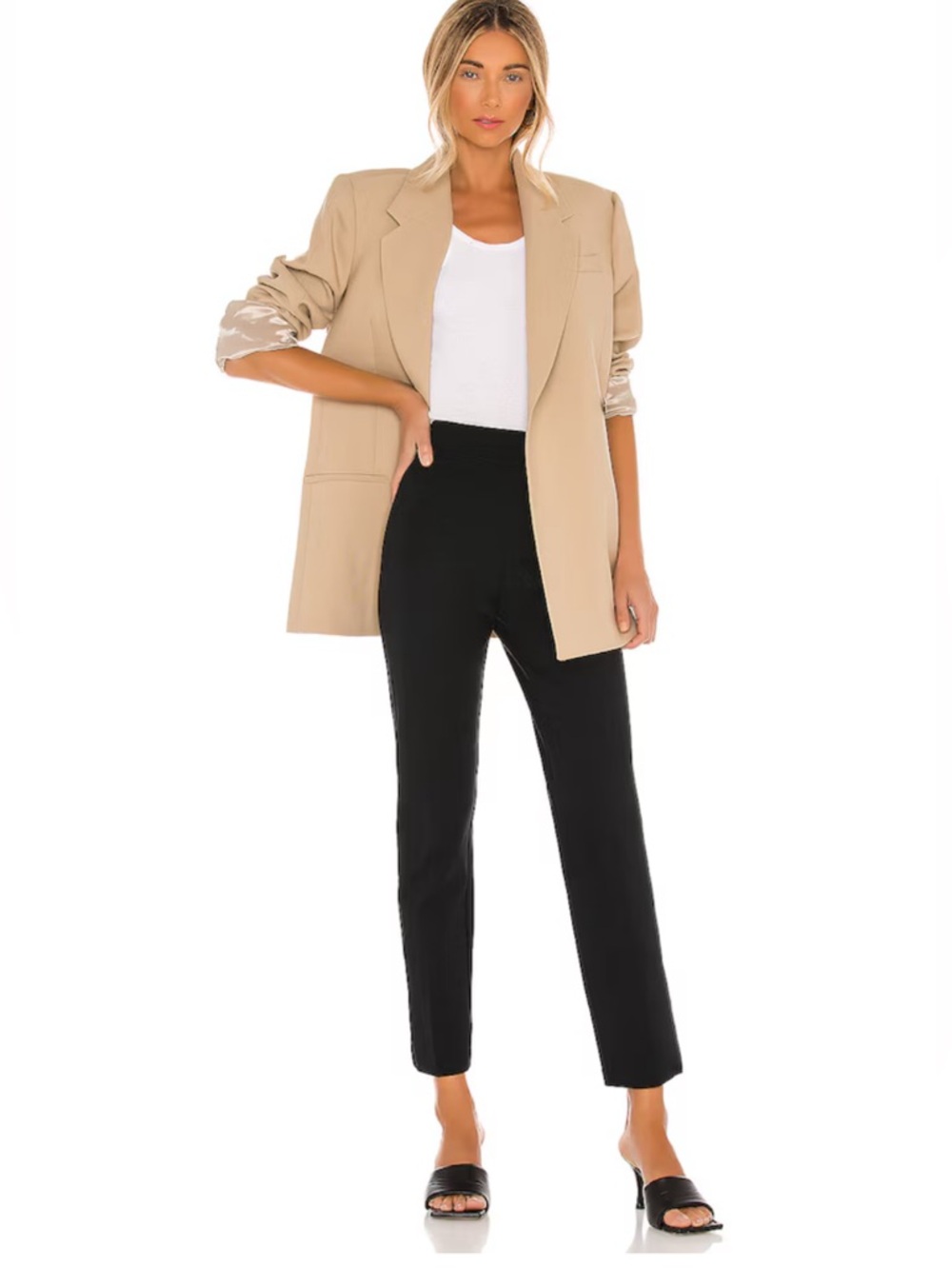 SPANX SPANXsmooth™ PerfectFit Ponte Slim Straight Pant in Black Women’s Medium - Picture 4 of 8